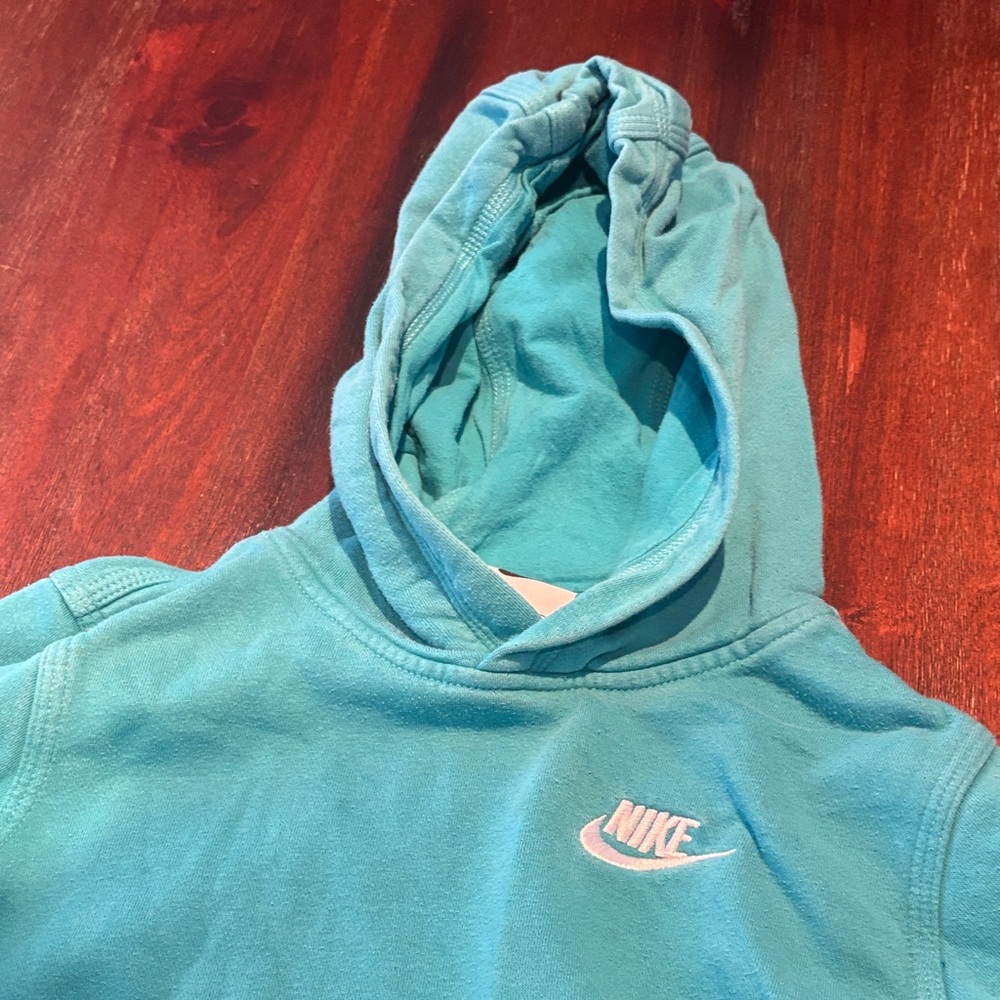 Nike Kids Teal Hoodie